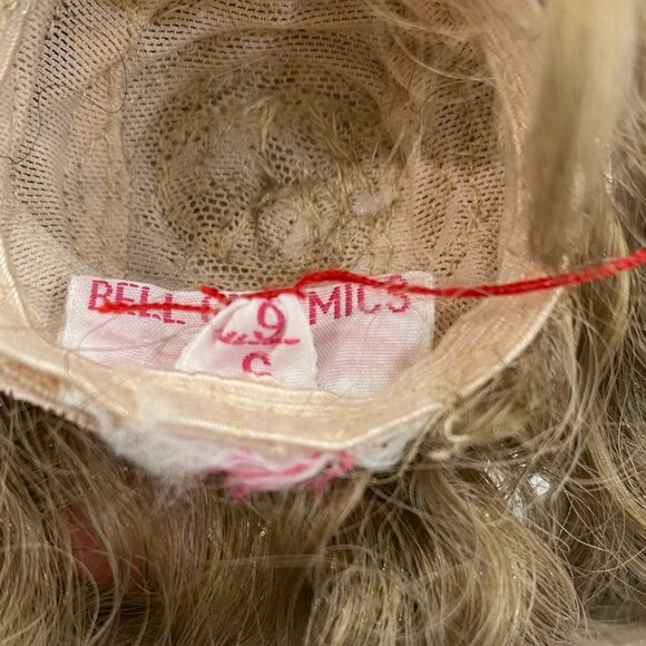 Vintage Lot of 2 Doll Wigs Bell Ceramics Julia Long Curls + unmarked Ringlets - Picture 4 of 6